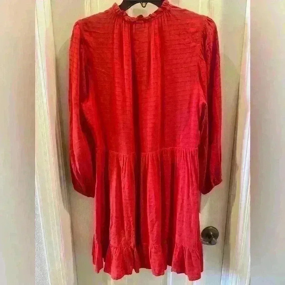 Universal Threads red dress with high neck. Size Small. Worn one time. - Picture 7 of 7